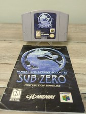 .N64.' | '.Mortal Kombat Mythologies Sub Zero.