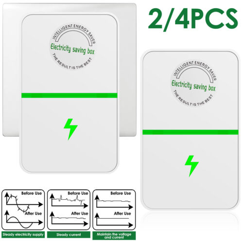 2/4pcs Pro Power Saver Energy Saver Household Power Saver Electricity Saving