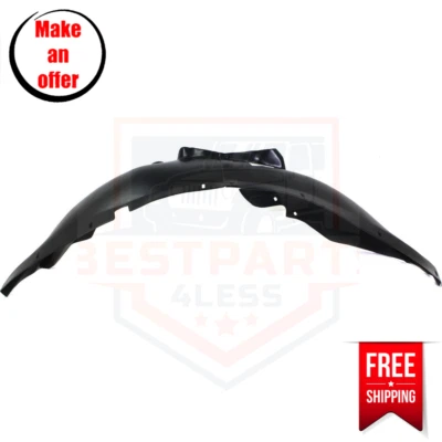 Front Fender Liner VW1248104 left side for 1998-2005 Volkswagen Beetle Foto 1 de 4