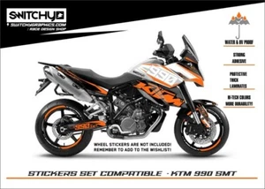 KIT AUFKLEBER GRAFIK "ATTACK WH" kompatibel KTM 990 SMT DECALS DEKOR - Bild 1 von 3