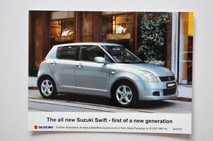 Foto de prensa de coche - Suzuki Swift 2005 - gris claro - vista lateral - Imagen 1 de 1