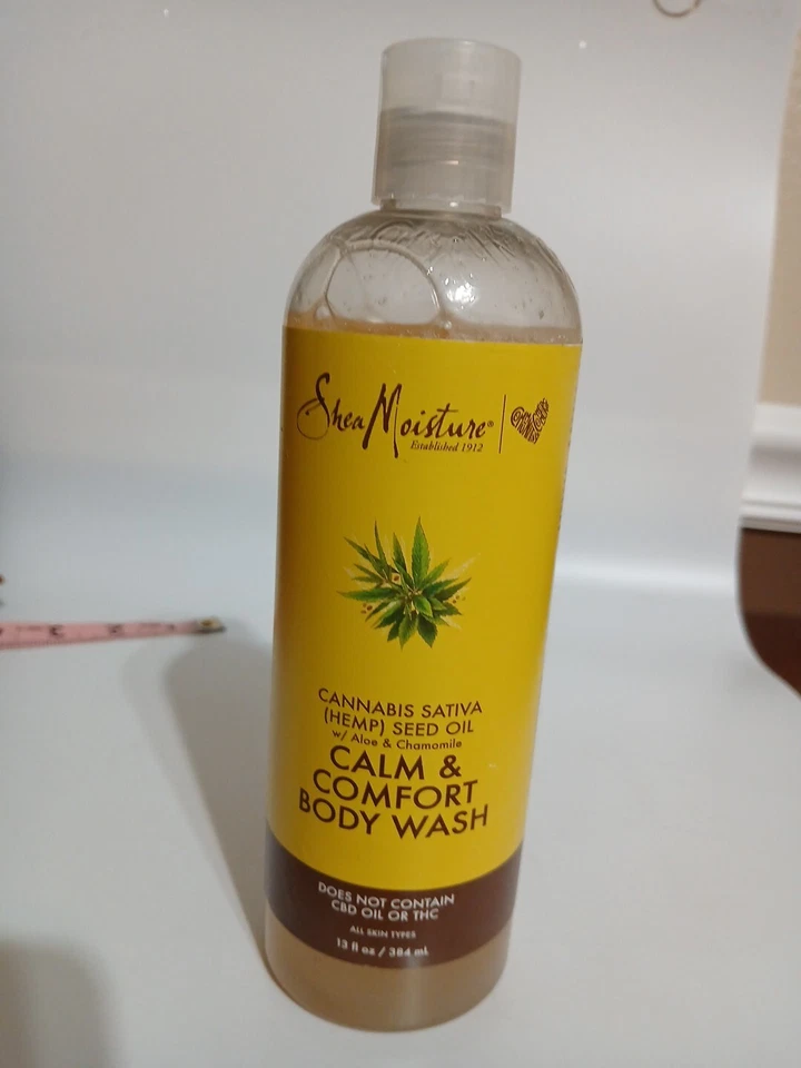 Shea Moisture Sativa Calm & Comfort Body Wash 13oz