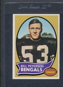 1970 Topps #016 Bill Peterson Bengals EX *3248 - Picture 1 of 1