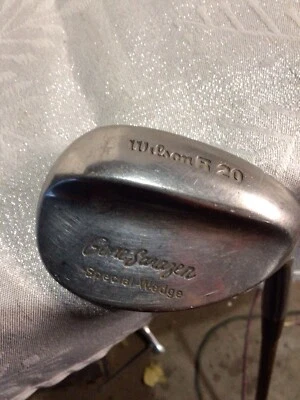 RARE Wilson R-20 Gene Sarazen Special Wedge Golf Iron - Brown Steel Shaft -Nice! - Image 1 of 4