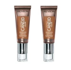 Pack of 2 Revlon Photoready Candid Glow Anti-Pollution Foundation, Mocha 550 - Picture 1 of 5