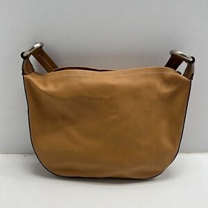 Valentino By Mario Valentino Women's Brown Leather Shoulder Strap Hobo Bag