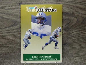 1991 Ultra All-Stars #1 Barry Sanders - Picture 1 of 2