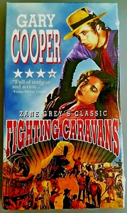 Fighting Caravans (VHS, 1999)(Western) Gary Cooper, Lily Damita, New and Sealed! - Picture 1 of 5