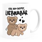 Kaffee-Tasse Liebe lustig Bär Geschenk Partner Mann Liebhaber Jahrestag