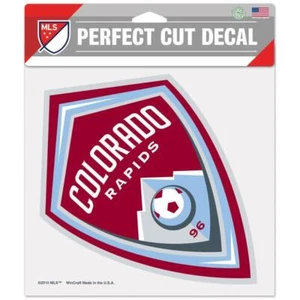 Colorado Rockies 8"x8" Perfect Cut Car Decal [NEW] MLSCar Auto Sticker Emblem - Picture 1 of 1