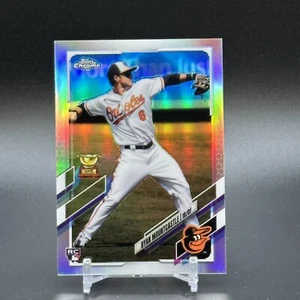 2021 Topps Chrome Refractor RYAN MOUNTCASTLE Rookie SP Image Variation #63 RC - Bild 1 von 2