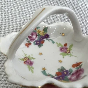 Soporte para anillo de joyería recuerdo de viaje Bush Kill Falls PA cerámica hecho en Japón - Imagen 1 de 7