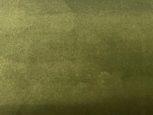 Upholstery Fabric John Lewis Smooth Velvet Olive Green 2.9m - Picture 1 of 8