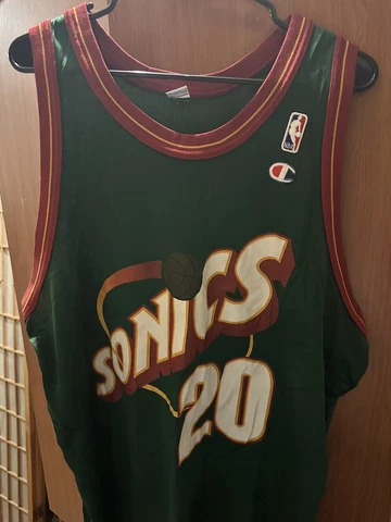 Vintage Sonics Gary Payton Jersey Cover