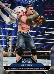 [DIGITAL] Topps Slam - Topps NOW 25 - February 1 - John Cena - Picture 1 of 1