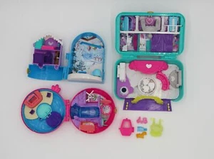 Juegos Polly Pocket World + Accesorios Lote Mixto Escenario Snow Flamingo 2017 - Imagen 1 de 16