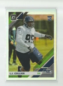 Donruss Optic Holo Silver Prizm RC L.J. 2019 COLLIER #113 SEATTLE SEAHAWKS - Imagen 1 de 2