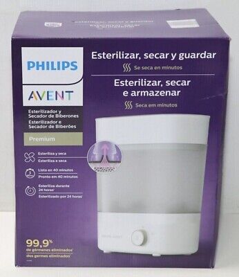 Esterilizador De Botellas Eléctrico Philips Avent SCF293/00, Blanco, Usado • 59.99€