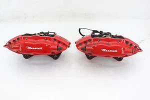 ✅ 14-17 Maserati Ghibli Rear Left & Right Brake Caliper Calipers Set of 2 OEM - Picture 1 of 18