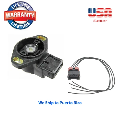 Sensor de posición del acelerador CON CONECTOR PARA Dodge Eagle Mitsubishi Plymouth Foto 1 de 4