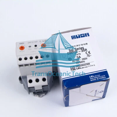 LS Thermal overload relay GMP22-3SR 1A1B 5A AC100-260V NEW - Image 1 of 4