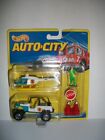 Hot Wheels Auto City 2-Pack AutoCity Jeep & Helicopter with Figure and Signs