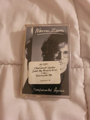 WARREN ZEVON ‎ Sentimental Hygiene 1987 Cassette Tape Brand New Sealed Rock - Image 1 of 4