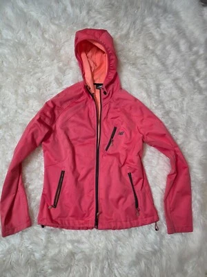 New Balance Women Pink Hooded Jacket Size M - Image 1 of 4