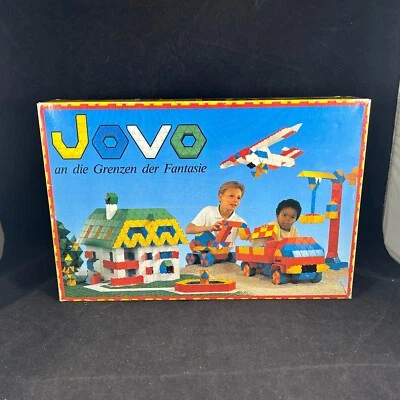 JOVO BEYOND THE BORDERS OF IMAGINATION VTG IN ORIGINAL BOX DANISH BUILDING TOYS - Image 1 of 4