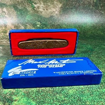 Navaja de bolsillo Winchester DK-001 Mark Martin NASCAR edición limitada, 1996, #00547 Foto 1 de 4