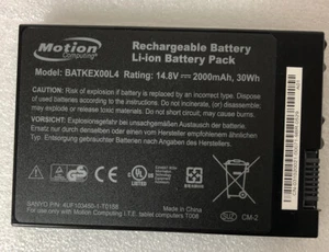 Motion Battery BATKEX00L4 14.8V 2000mAh 30WH For Model T008 J3400 J3500 J3600. - Picture 1 of 5