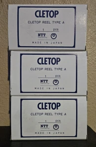 CLETOP Reel Type A Optical Fiber Connector Cleaner NTT International made Japan - Picture 1 of 3