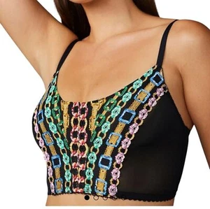 Savage X Fenty by Rihanna Damen-BH mit Kettenspitze Größe 14/16 neu mit Etikett - Bild 1 von 9