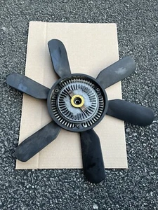 90-99 Mercedes R129 SL320 E320 S320 Radiator Cooling Fan w/Clutch 1032000622 OEM - Picture 1 of 5