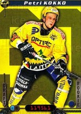 2000-01 Finnish Cardset #203 Petri Kokko