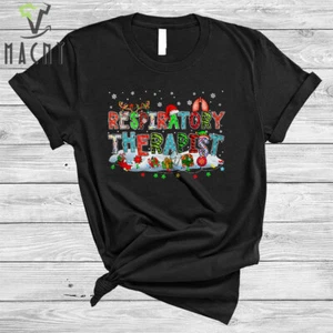 Respiratory Therapist Christmas Plaid Santa Reindeer Pajama Group T-Shirt, Mug - Picture 1 of 3