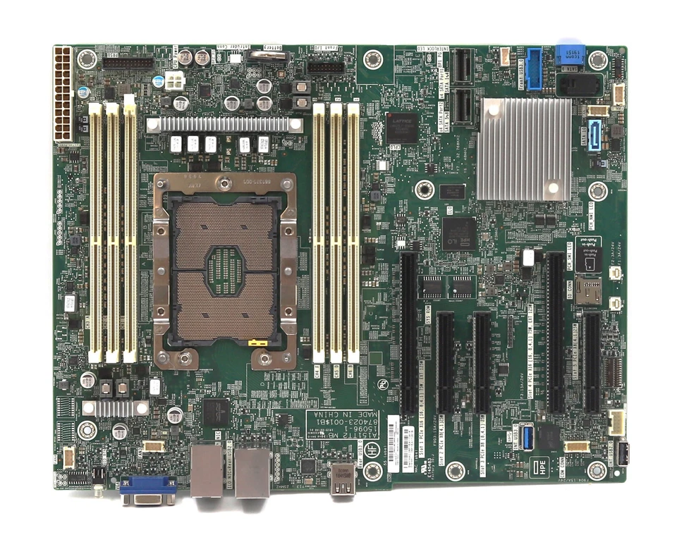 HP ProLiant ML110 Gen10 Server LGA3647 DDR4 Motherboard P/N: 878926-001 Tested - Image 1 of 3