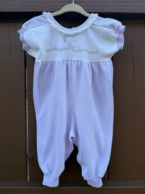 Vintage Snoopy By Buster Brown Baby Girl Romper Size 12M USA - Image 1 of 4