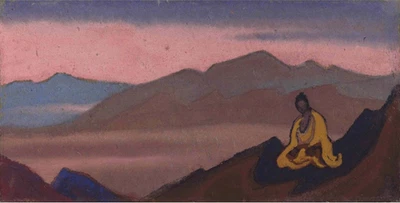 Nicholas Roerich Buddha : Giclée Art Print - Image 1 of 2