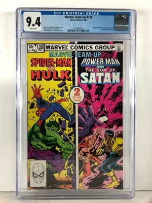 Marvel Team-Up 126 - Son Of Satan Appearance 1983 - CGC Graded 9.4 - Image 1 of 3