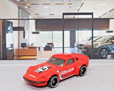 Coche modelo de juguete fundido a presión Hot Wheels Nissan Fairlady Z rojo GReddy escala 1/64 Foto 1 de 4
