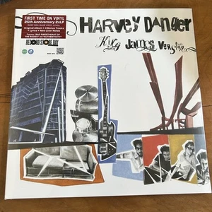 HARVEY DANGER King James Ver 2 LP US 2025 Ltd Blue Vinyl 1st Press RSD/1,000 NEW - Picture 1 of 2