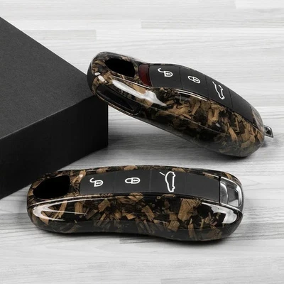 Key Fob Case Cover Replace Shell for Porsche 911 Panamera 718 Key Accessories - Image 1 of 4