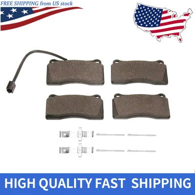 Juego de pastillas de freno delanteras para Maserati Ghibli Quattroporte (pinzas de 4 pistones) Foto 1 de 2