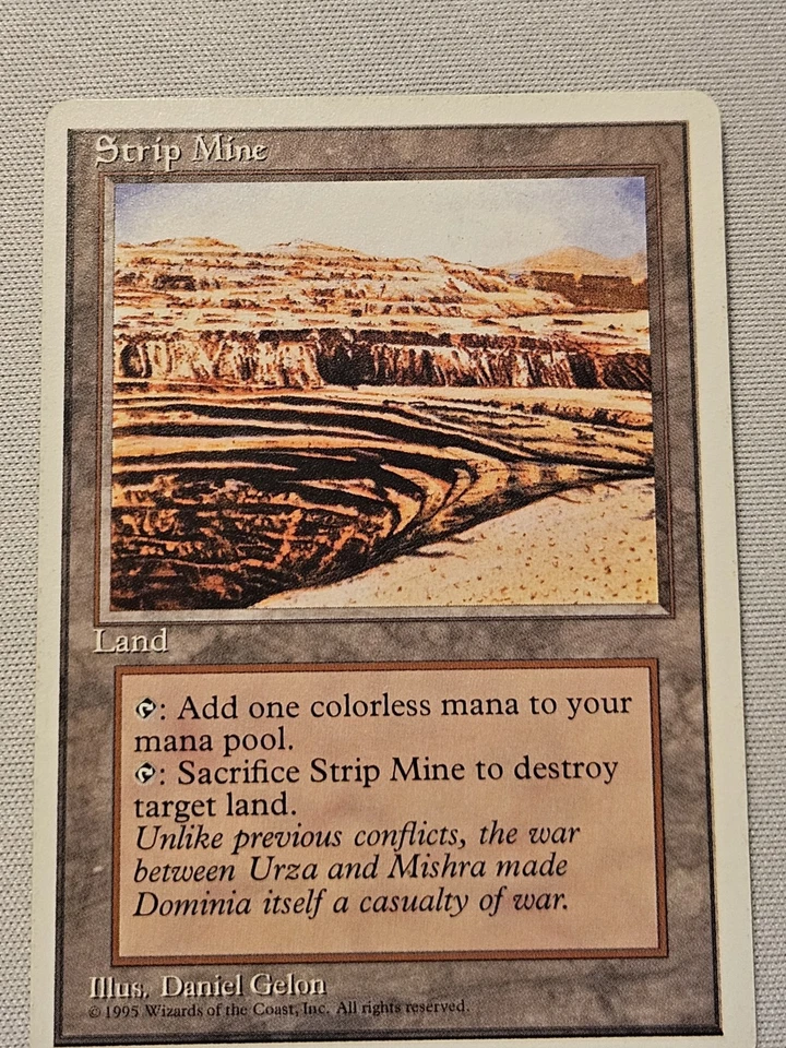 Strip Mine MTG Core Set 4th Edition Mtg HP - Image 1 of 4