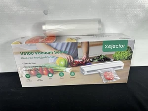 Kejector Vacuum Sealer Machine Compact Full Automatic for Food Sealer With Extra - Picture 1 of 5