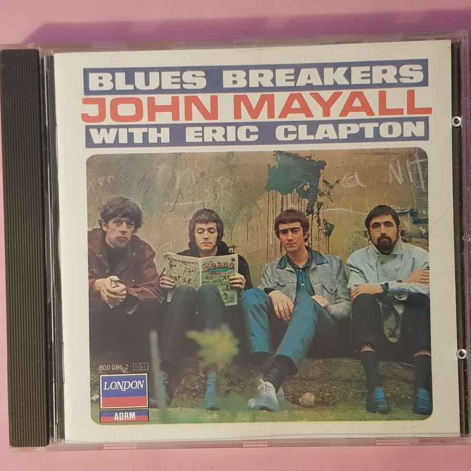 JOHN MAYALL With Eric Clapton - Blues Breakers FULL SILVER EX/EX (CD) - Bild 1 von 4