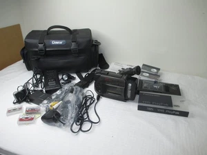 Panasonic Palmcorder VHS C Digital Zoom X12 mit Tasche und Zubehör - Bild 1 von 16