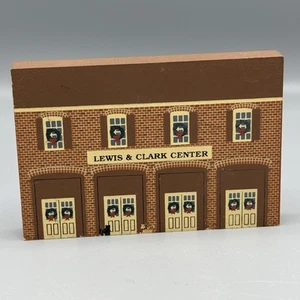 Estatuilla Faline 1993 Cats Meow St Charles Christmas Series Lewis & Clark Center - Imagen 1 de 10