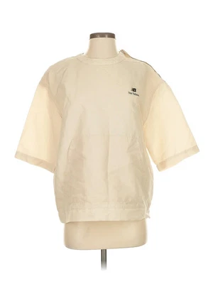 New Balance Women Ivory Raincoat XS - Image 1 of 4